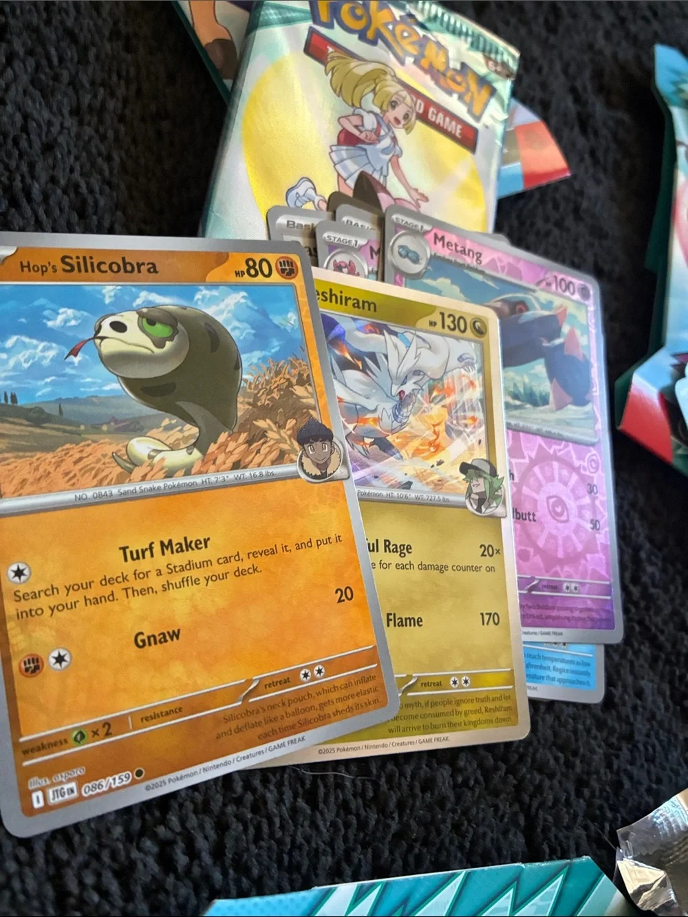Pokémon Journey Together 5 Just Opened Booster Packs All Cards In 15 Shiny/holo